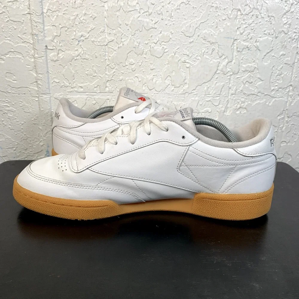 Reebok Classic Mens Size 12 Club C Vector White Gum 2019 Sneakers EF8841